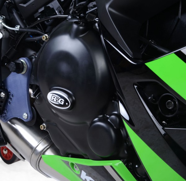 R&G Motor Seitendeckel Protektor Kit (2Stk) für Kawasaki Z650 '17- und Ninja 650 '17- Modelle
