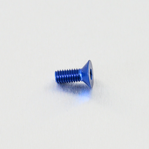 Alu Senkkopf Schraube - M6x15mm (LCS615B) - Farbe:blau