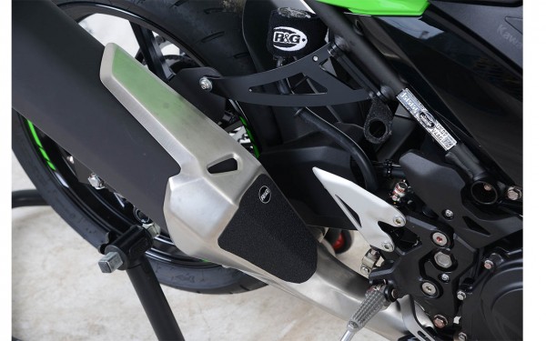 R&G Eazi-Grip™ Stiefel Schutz Pads für Kawasaki Ninja 250/400 '18- - schwarz