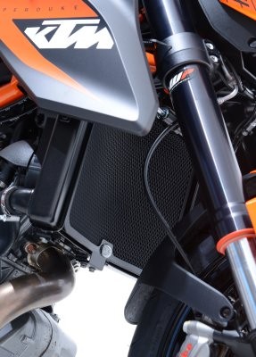 Kühlerprotektor Titan grau - KTM 1290 Super Duke / GT