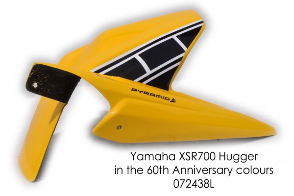 Hinterradabdeckung lackiert - Yamaha XSR700 - Sonderlackierung