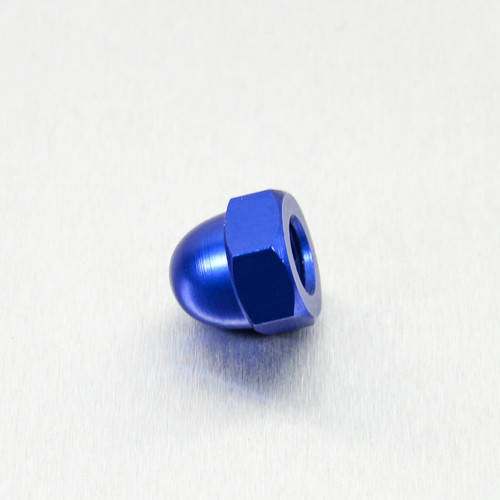 Alu Hutmutter M10x1,5mm (LDOMENUT10B) - Farbe:blau