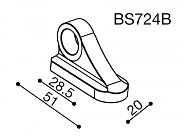 Spiegeladapter - BS724B