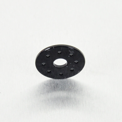 M6 Alu gebohrte Scheibe 23mm Durchmesser (LWAD6-23BK) - Farbe:schwarz