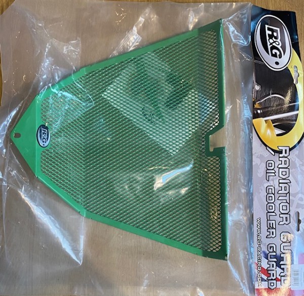 R&G Krümmer Protektor grün für Kawasaki Z1000SX '11-