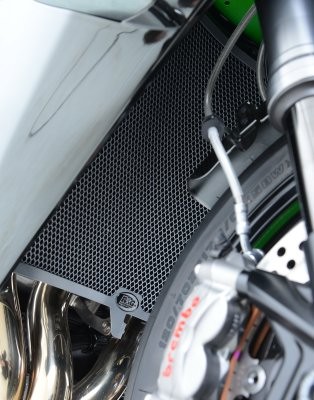 R&G Kühler Protektor Gitter für die Kawasaki Ninja H2 & H2R 2015-