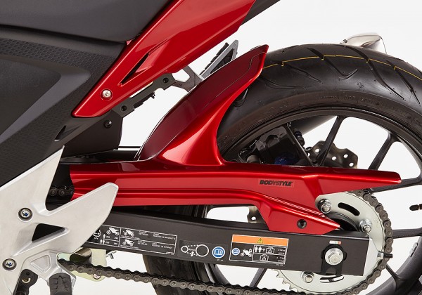 Hinterradabdeckung mit ABE - unlackiert - Honda CBR500R/CB 500F/X ( 2013- )