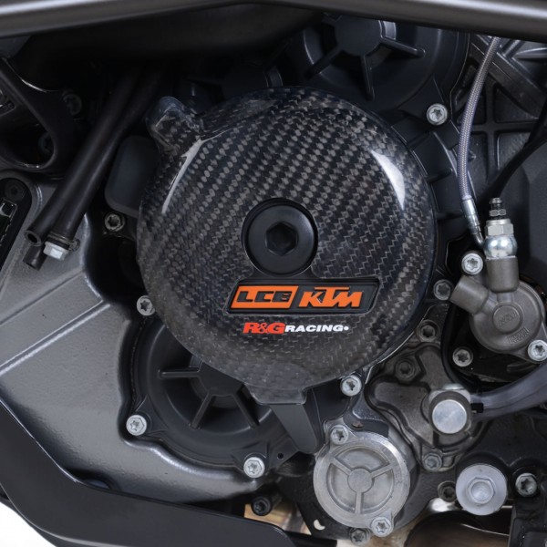 Carbon-Motordeckelslider für KTM 1050 Adventure '15-, KTM 1290 Super Adventure '15-, 1290 Super Duke