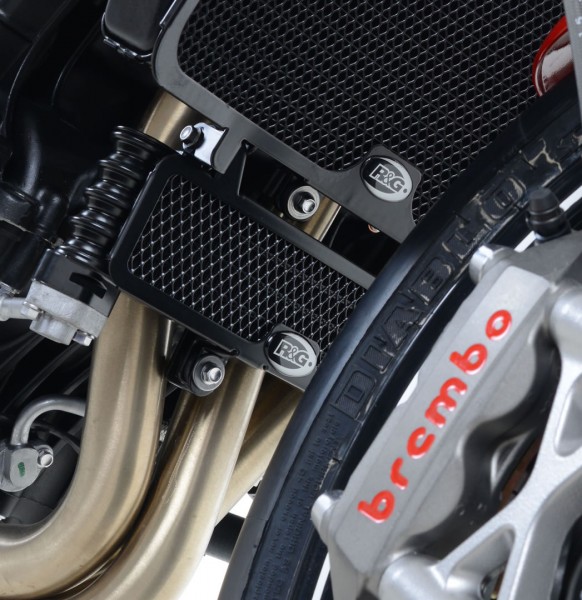 R&G Öl Kühler Protektor für Triumph Speed Triple / Speed Triple R '11- & Speed Triple RS '18-
