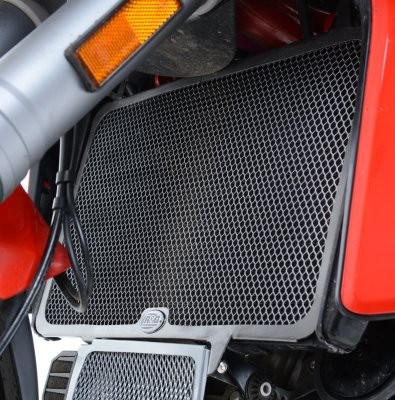 R&G Kühler Protektor Gitter schwarz für die Ducati Multistrada 1200/S '15-, Pikes Peak '16- & Multis