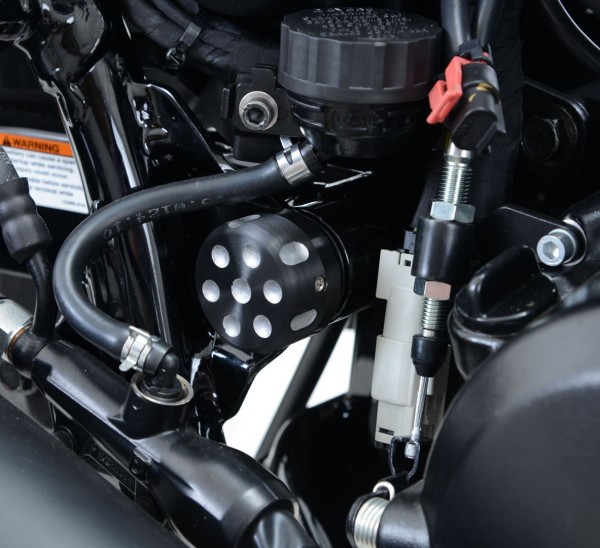 R&G Rahmenschrauben Abdeckung für Harley Davidson Street 500/750 (Rechte Seite)