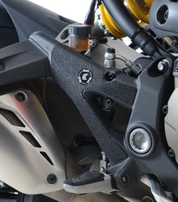 R&G Eazi-Grip™ Stiefel Schutz Pads für Ducati Monster 821 / 1200 '14- - schwarz