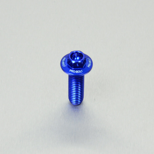 Alu Verkleidungsschraube gebohrt - M8 x 25mm (LBWHX825RBE) - Farbe:blau