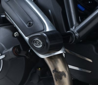 Aero Sturzpads - für Ducati Scrambler '15-, schwarz