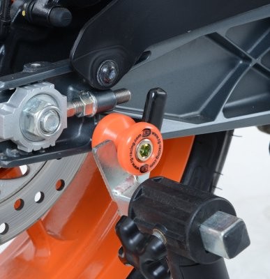Schwingen Protektoren orange KTM RC 125 / 200 2014-