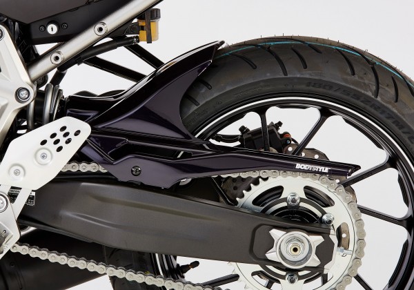 Hinterradabdeckung mit ABE - grau/gelb - Yamaha MT-07 Motocage (2017)