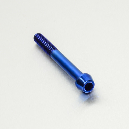 Titan Schraube konischer Kopf - M8 x 1.25mm x 70mm (TISC870B) - Farbe:blau