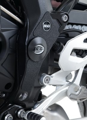 R&G Rahmen Schutzpads - Für BMW S1000XR Bj. 15- - schwarz