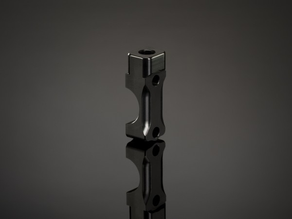 Spiegelhalter M10x1,25 für Motorradspiegel (schwarz)