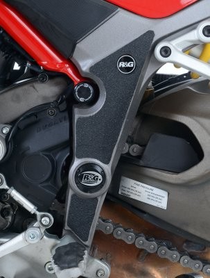 R&G Rahmen Schutzpads - Für Ducati Multistrada 1200 / 1200S - schwarz
