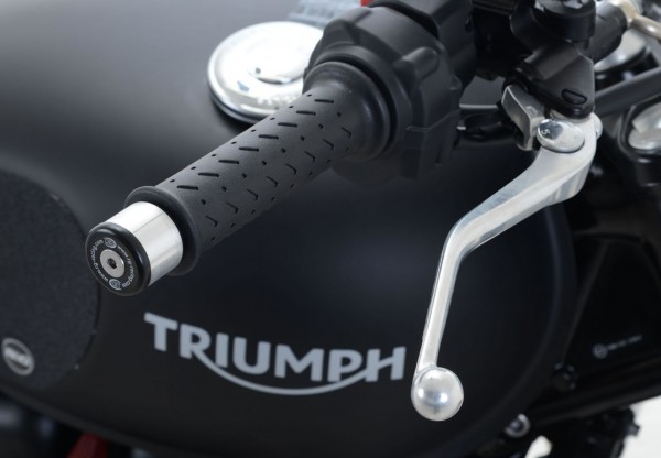 R&G Lenker Enden mit Protektor für Triumph Street Twin '16-
