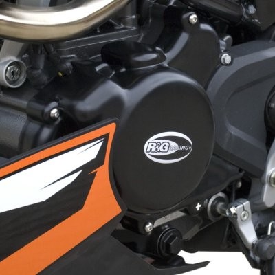 R&G Motor Seitendeckel Protektor Kit (2Stk) für KTM 125/200 DUKE (2011-2015)