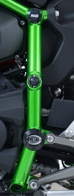 R&G Frame Plug Rahmenstopfen Kit für Kawasaki Ninja H2 & H2R 2015-