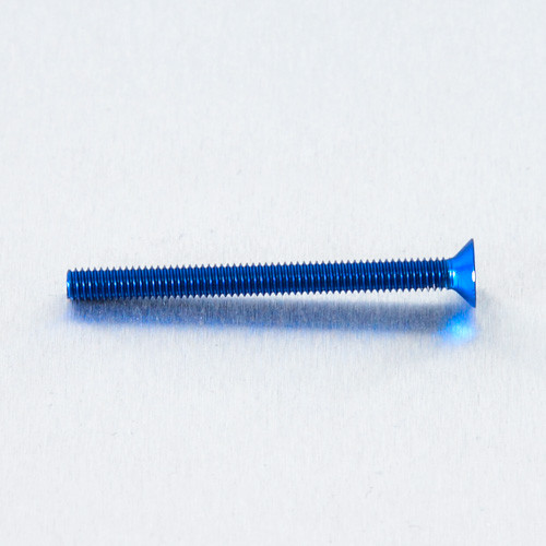 Alu Senkkopf Schraube - M4x45mm (LCS445B) - Farbe:blau