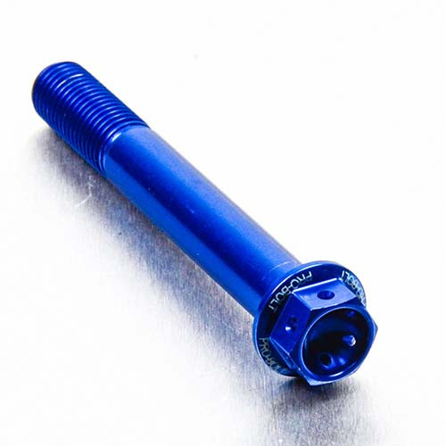 Alu Race Spec Schraube - M10x75mm (1.25mm) (LHX1075FRBE) - Farbe:blau