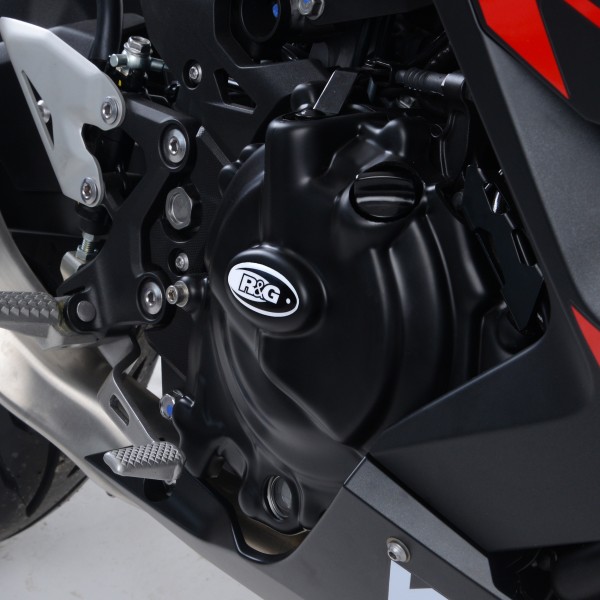 R&G Motor Seitendeckel Protektor Kit (2Stk) für Kawasaki Ninja 250/400 '18-