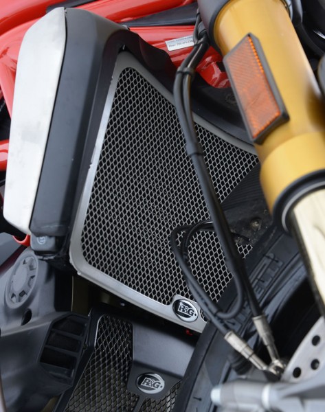 R&G Kühler Protektor Gitters für Ducati Monster 1200, 1200S und Monster 821 '14-