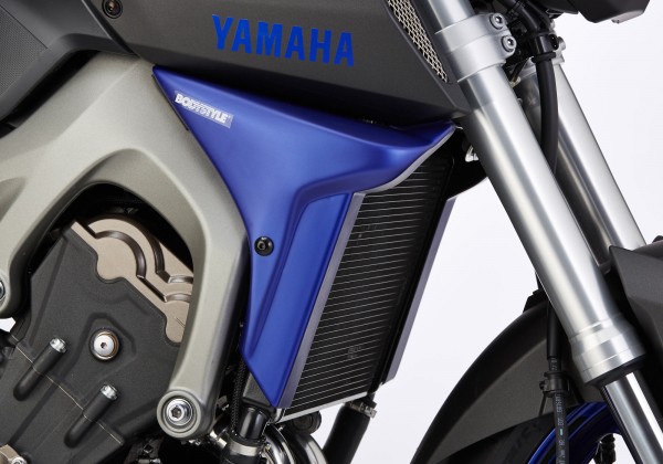 Kühlerseitenverkleidung - grau - Yamaha MT-09 (2016)