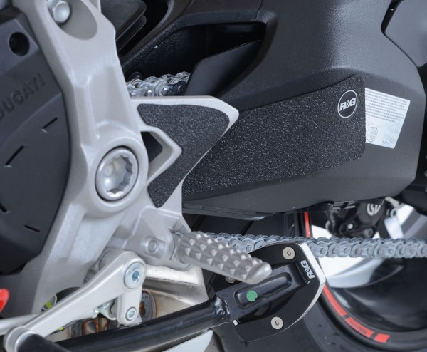 R&G Eazi-Grip™ Stiefel Schutz Pads für Ducati Supersport (and Supersport S) '17- Modelle - schwarz