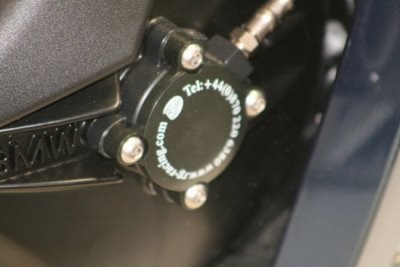 R&G Motor Seitendeckel Slider Protektor Linke Seite Nur für BMW K1200 GT '06- & K1300 R '09-