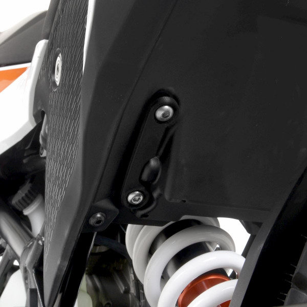 Abdeckplatte für hinteren Soziusrasten Halter für KTM 390 Adventure '20- (links)