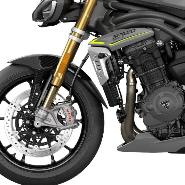 Pyramid Extenda Fenda EXTRA Matt Schwarz Triumph Speed Triple 1200 RS-RR 2022-