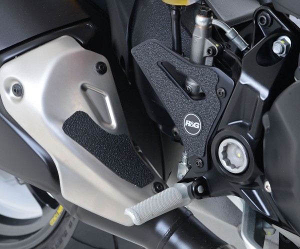 R&G Eazi-Grip™ Stiefel Schutz Pads für Ducati Monster 1200 R '16- Modelle - schwarz