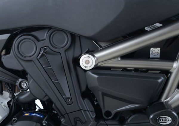 R&G Frame Plug Rahmenstopfen für die Ducati XDiavel und XDiavel S '16-