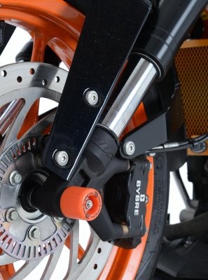 Gabelprotektoren orange KTM RC 125 / 200 2014 -