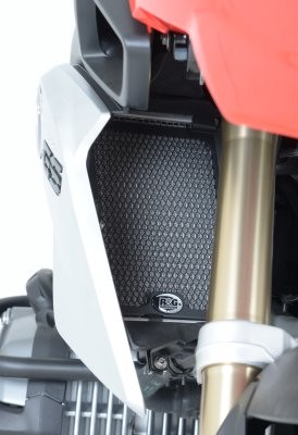 Kühler Protektor Alu schwarz für BMW R1200GS Bj.13-