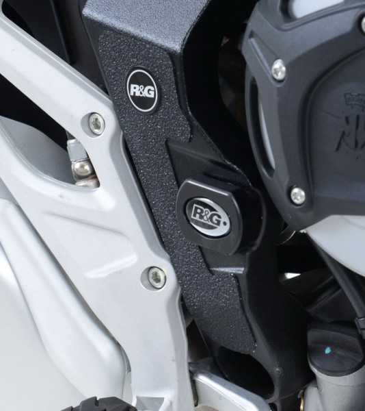 R&G Eazi-Grip™ Stiefel Schutz Pads für MV Agusta Stradale 800 '15- - schwarz