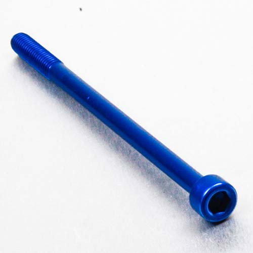 Alu Schraube Zylinderkopf - M6x95mm (LPB695B) - Farbe:blau