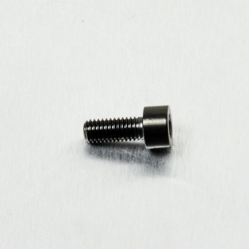 Edelstahl A4 Innensechskantschraube zylindrisch M5 x (0.8mm) x 12mm - Schwarz (LSSPB512BK)