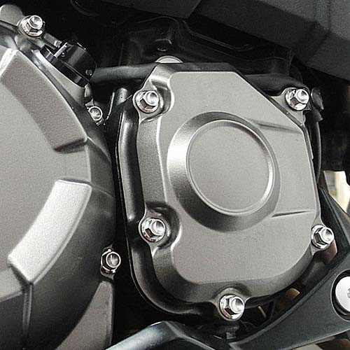 Titan Motor Schrauben Kit Kawasaki ZX10R Hex Head (EKA401TIHX) - Farbe:natur