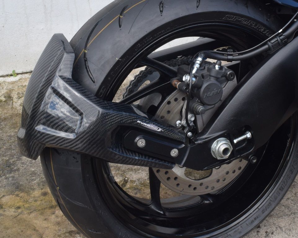 Motorrad Hinterrad Kotflügel Reifen Extender Spritzschutz