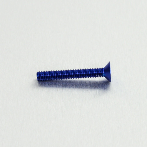 Alu Senkkopf Schraube - M5x35mm (LCS535B) - Farbe:blau