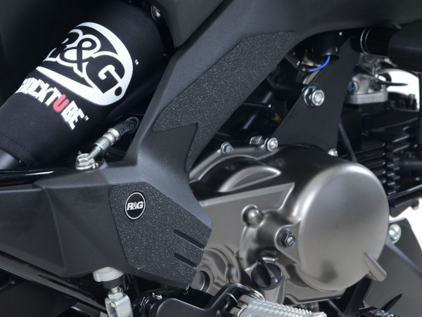 R&G Eazi-Grip™ Stiefel Schutz Pads für Kawasaki Z125 / Z125 Pro '16- - schwarz