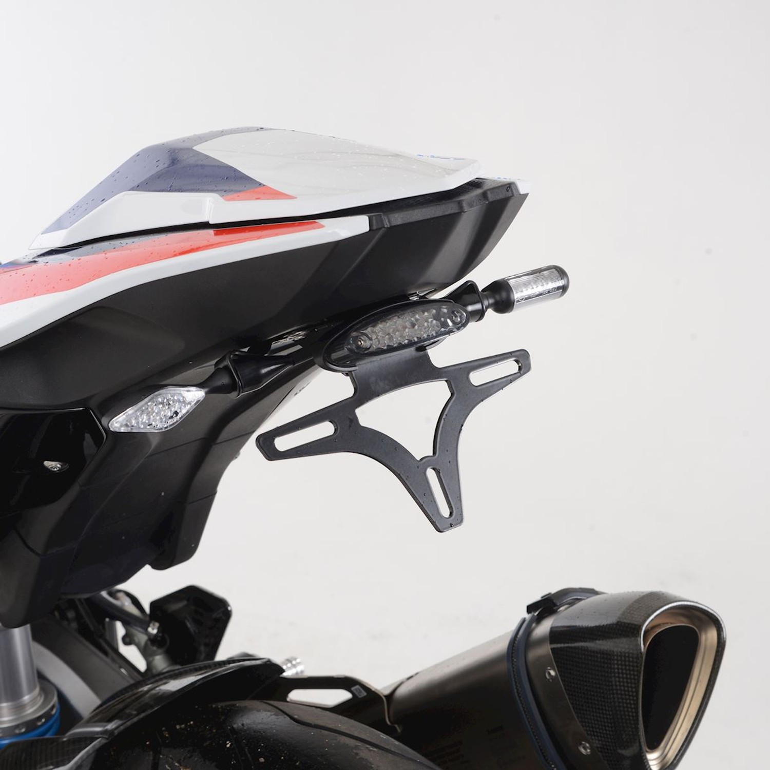 Für BMW S1000RR S 1000 S1000 Rr 2019-2021 Motorrad hinten Kfz-Kennzeichen  Rahmenhalter Halterung Zubehör mit LED-Lampe