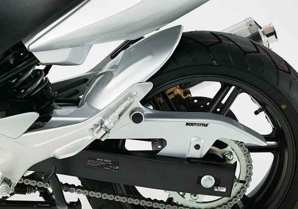 Hinterradabdeckung mit ABE - schwarz - Honda CBF 600 (2008-2013)