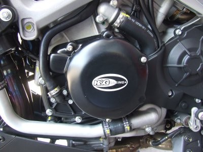 R&G Motor Seitendeckel Protektor Kit (2Stk) für Aprilia RSV4 '09'-14 und Tuono V4 '11-